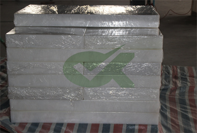thick uhmw-pe sheets for coal plant 3/4